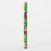 Coques Case-Mate iPhone Tranches de pastèque avec feuilles tropicaux (Dos/Droite)