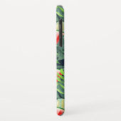 Coques Case-Mate iPhone Tranches de pastèque avec feuilles tropicaux (Dos/Gauche)