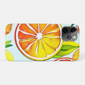 Coques Case-Mate iPhone Tranches d'orange : L'art des agrumes (Dos (Horizontal))