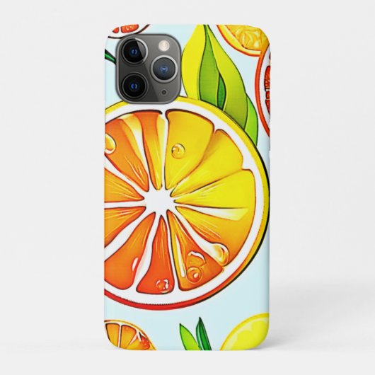 Coques Case-Mate iPhone Tranches d'orange : L'art des agrumes (Dos)