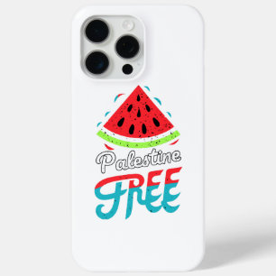 Coque iPhone 15 Pro Max Tranches paisibles Watermelon Free Palestine - Sou