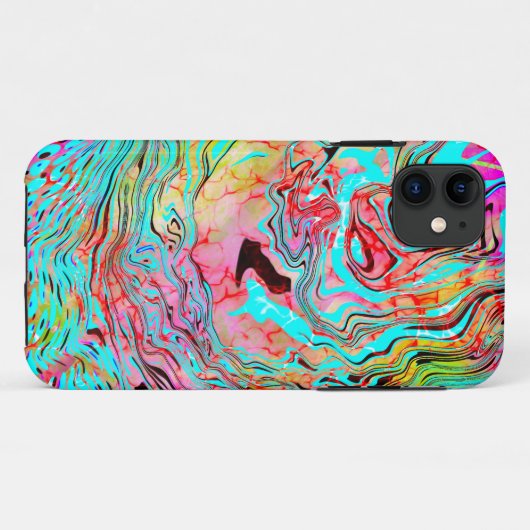 Coques Case-Mate iPhone Tranquillité Abstrait Fluid Art (Dos (Horizontal))