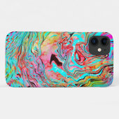 Coques Case-Mate iPhone Tranquillité Abstrait Fluid Art (Dos (Horizontal))