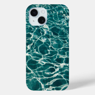 Coque Pour iPhone 15 Tranquillité artistique - Élégance aquatique serei