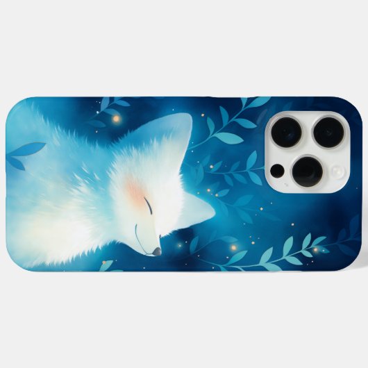 Coques Case-Mate iPhone Tranquillité White Fox (Verso (horizontal))