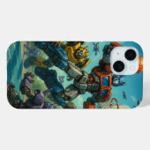 Coques Case-Mate iPhone Transformers in Basketball game (Verso (horizontal))