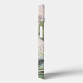 Coques Case-Mate iPhone Transparent vert (Verso / Droite)