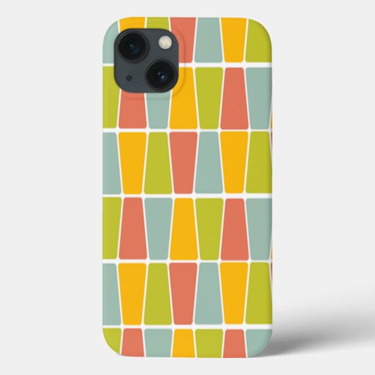 Coques Case-Mate iPhone Trapézoïdes rétro (Verso)