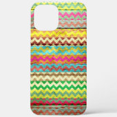 Coques Case-Mate iPhone Trappe Chevron couleur bois (Verso)