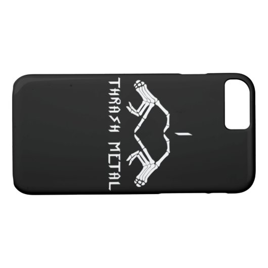 Coques Case-Mate iPhone Trash Squelette Mains Coeur Classique (Dos (Horizontal))