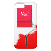Coques Case-Mate iPhone Travail en cours Rouge (Dos)