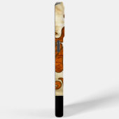 Coques Case-Mate iPhone Travail personnalisé Burnalized Orange Antique Scr (Verso / Droite)