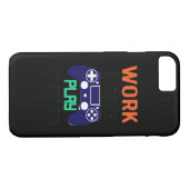 Coques Case-Mate iPhone Travaillez dur, Jouez si dur Relaxé (Dos (Horizontal))