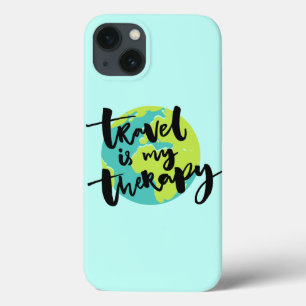 Etui iPhone 13 Travel is my Therapy