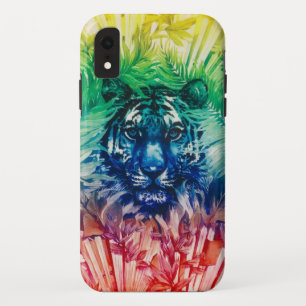 Case-Mate iPhone Case Travel Jungle Wild Tiger Foliage Feuilles tropicau