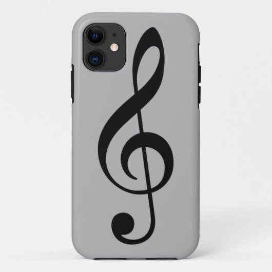 Coques Case-Mate iPhone trebble clef icon (Dos)