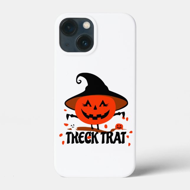 Coques Case-Mate iPhone Treck Trat Citrouille Sourire (Verso)