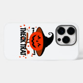 Coques Case-Mate iPhone Treck Trat Citrouille Sourire (Verso (horizontal))