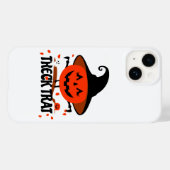 Coques Case-Mate iPhone Treck Trat Citrouille Sourire (Verso (horizontal))