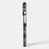 Coques Case-Mate iPhone Tree Bark Black And White Photo Closeup Pattern (Verso / Gauche)