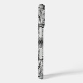 Coques Case-Mate iPhone Tree Bark Black And White Photo Closeup Pattern (Verso / Droite)