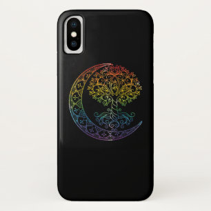 Case-Mate iPhone Case Tree of Life Cresent Moon Phases Mandala Yoga