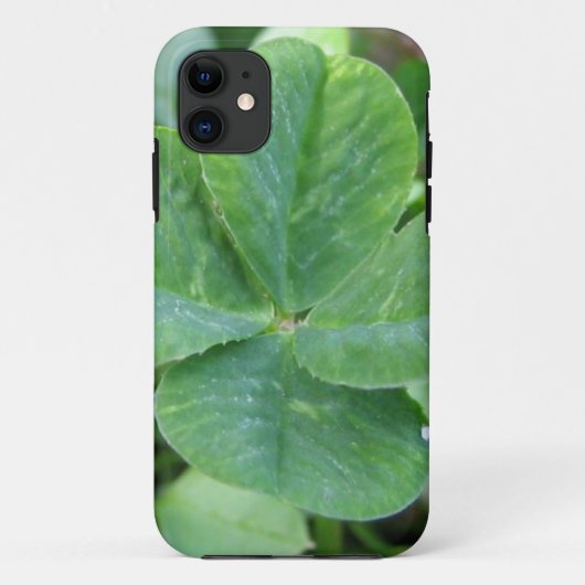 Coques Case-Mate iPhone Trèfle à quatre feuilles (Dos)