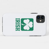 Coques Case-Mate iPhone Trèfle irlandais (Dos (Horizontal))