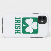 Coques Case-Mate iPhone Trèfle irlandais (Dos (Horizontal))