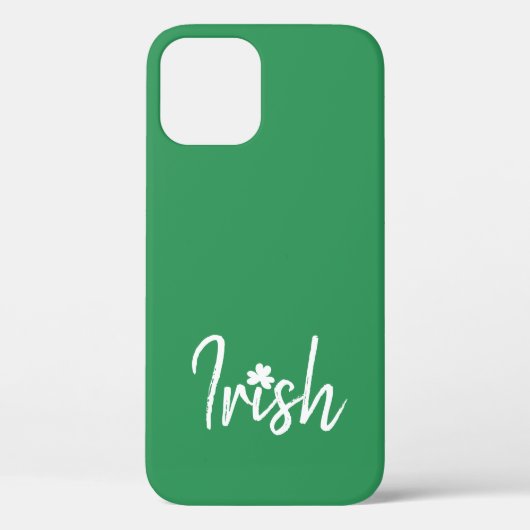 Coques Case-Mate iPhone Trèfle Irlandais Vert Jour de la Saint-Patrick (Verso)