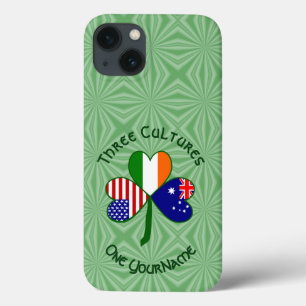 Case-Mate iPhone Case Trèfle personnalisé australien irlandais américain