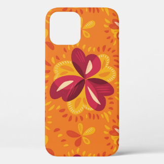 Case-Mate iPhone Case Trèfles abstraits dans le rose et le jaune