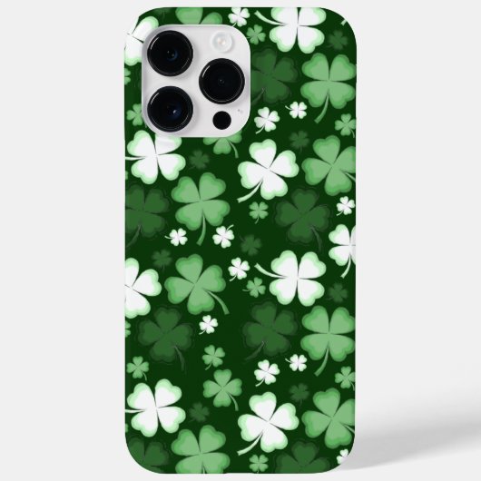 Coques Case-Mate iPhone Trèfles de la Saint-Patrick (Verso)
