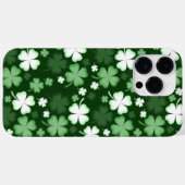 Coques Case-Mate iPhone Trèfles de la Saint-Patrick (Verso (horizontal))