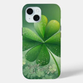 Coques Case-Mate iPhone Trèfles verts Joyeuse St. Patrick (7) c (Verso)