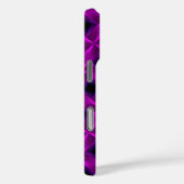 Coques Case-Mate iPhone Treillis Violet (Verso / Droite)
