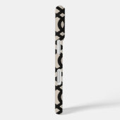 Coques Case-Mate iPhone Trellis noir rustique (Verso / Droite)