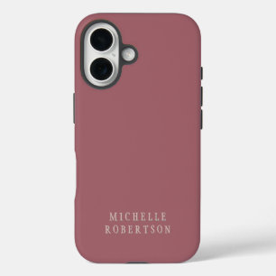 Coques iPhone 16 Trend Rose Dust Gold Creative Unique Classique