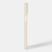 Coques Case-Mate iPhone trendy Antique White with Monogram Case-Mate (Verso / Droite)