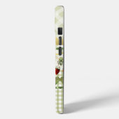 Coques Case-Mate iPhone Trendy Green Plaid and Checks Bees Hearts Monogram (Verso / Gauche)