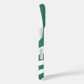 Coques Case-Mate iPhone Trendy Green Wavy Line Case for iPhone 16 & iPad (Verso / Droite)