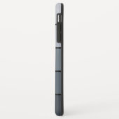 Coques Case-Mate iPhone Trendy Modern Space Gris Stripes (Dos/Gauche)