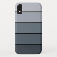 Trendy Modern Space Gris Stripes