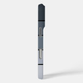 Coques Case-Mate iPhone Trendy Modern Space Gris Stripes (Verso / Droite)