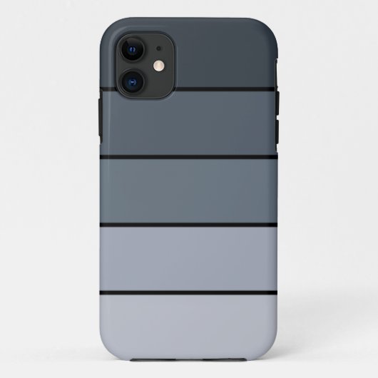 Coques Case-Mate iPhone Trendy Modern Space Gris Stripes (Dos)