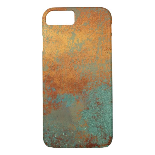 Coques Case-Mate iPhone Trendy Rich Copper Patina Metallic (Dos)