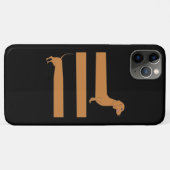 Coques Case-Mate iPhone Très long Dachshund drôle (Dos (Horizontal))