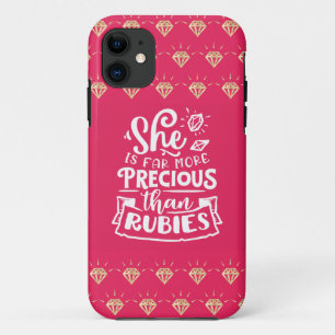 Case-Mate iPhone Case Très Précieux que les rubis