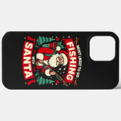 Coques Case-Mate iPhone Très Probable D'Aller Pêcher Avec Père Noël, Noël (Verso (horizontal))