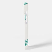 Coques Case-Mate iPhone Trésor côtier Turquoise ivoire (Verso / Gauche)